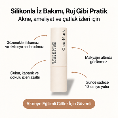 ClearMark İz Bakım Stiği — Akne, Ameliyat ve Çatlak İzleri