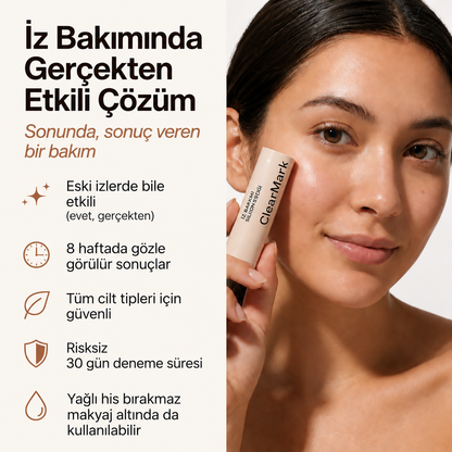 ClearMark İz Bakım Stiği — Akne, Ameliyat ve Çatlak İzleri